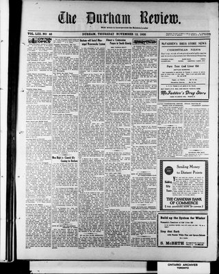 Durham Review (1897), 13 Nov 1930