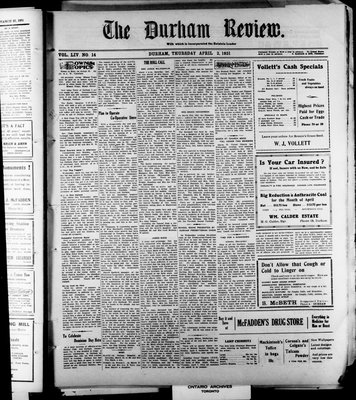 Durham Review (1897), 2 Apr 1931