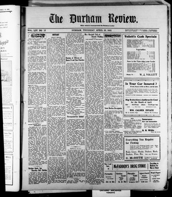 Durham Review (1897), 23 Apr 1931