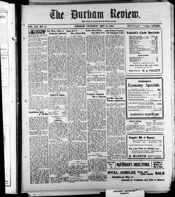 Durham Review (1897), 21 May 1931