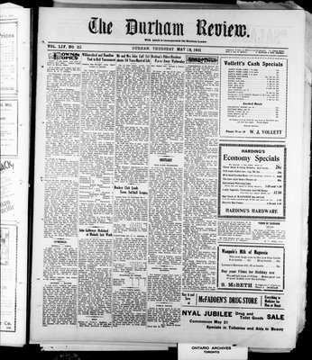 Durham Review (1897), 28 May 1931