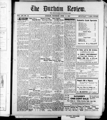 Durham Review (1897), 11 Jun 1931