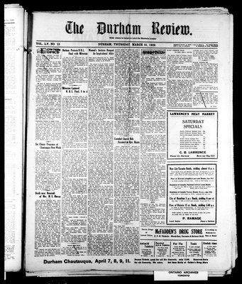 Durham Review (1897), 31 Mar 1932