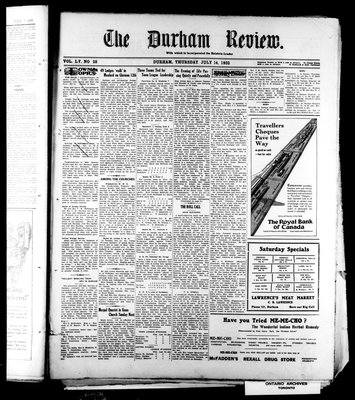 Durham Review (1897), 14 Jul 1932