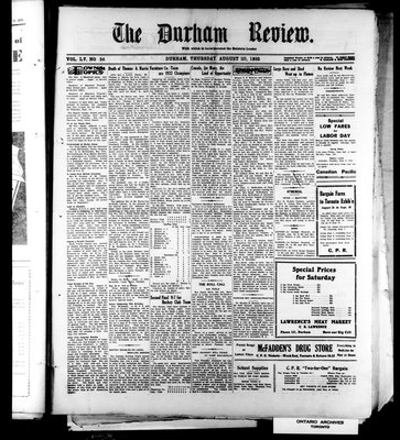 Durham Review (1897), 25 Aug 1932