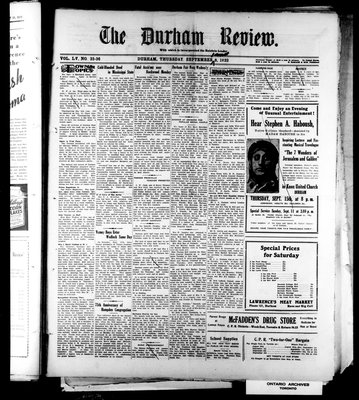 Durham Review (1897), 8 Sep 1932