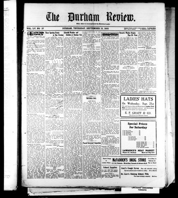 Durham Review (1897), 15 Sep 1932