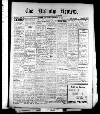 Durham Review (1897), 3 Nov 1932