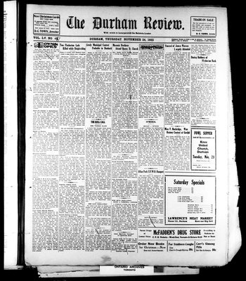 Durham Review (1897), 24 Nov 1932