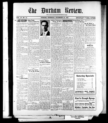 Durham Review (1897), 29 Dec 1932