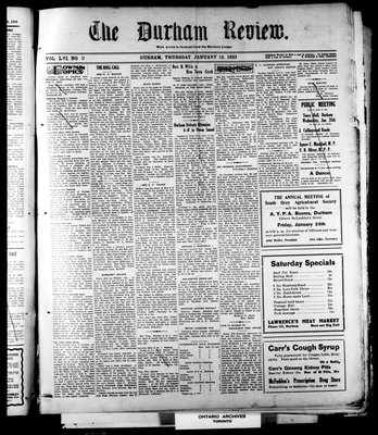 Durham Review (1897), 19 Jan 1933