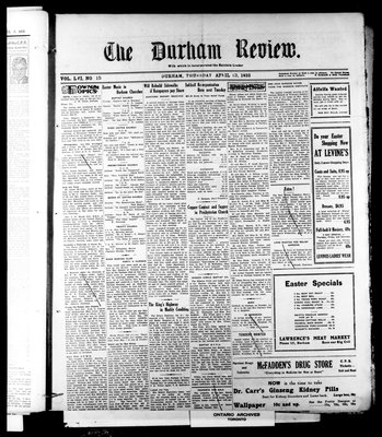 Durham Review (1897), 13 Apr 1933