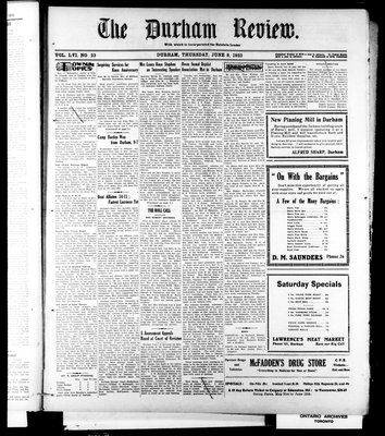 Durham Review (1897), 8 Jun 1933