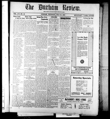 Durham Review (1897), 20 Jul 1933