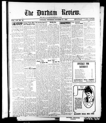 Durham Review (1897), 12 Oct 1933