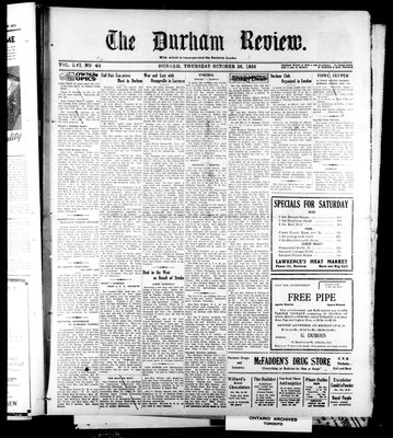 Durham Review (1897), 26 Oct 1933