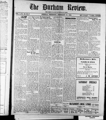 Durham Review (1897), 15 Feb 1934