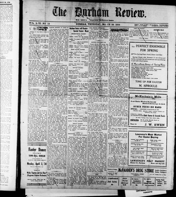 Durham Review (1897), 29 Mar 1934