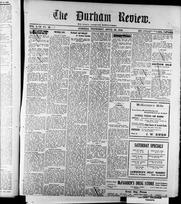 Durham Review (1897), 26 Apr 1934