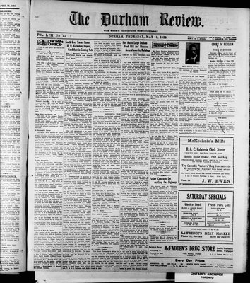 Durham Review (1897), 3 May 1934