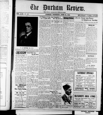 Durham Review (1897), 21 Jun 1934