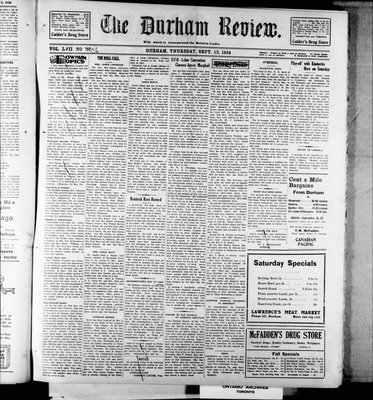 Durham Review (1897), 13 Sep 1934