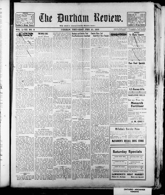 Durham Review (1897), 21 Feb 1935