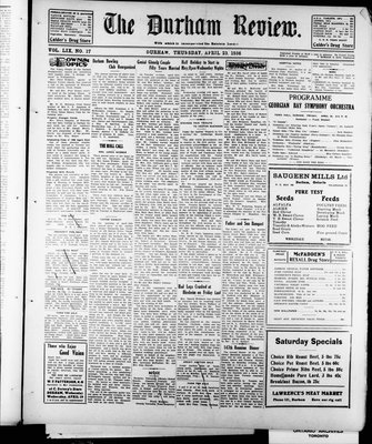 Durham Review (1897), 23 Apr 1936