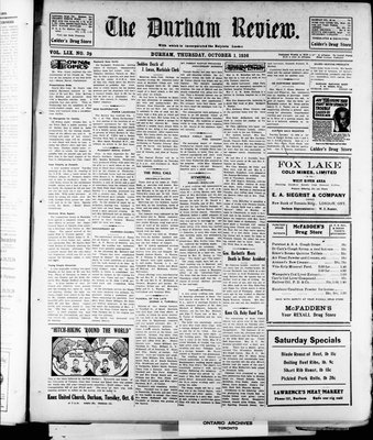 Durham Review (1897), 1 Oct 1936