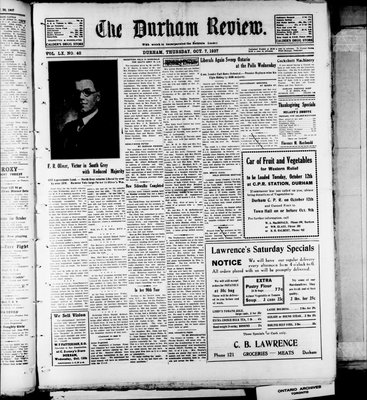 Durham Review (1897), 7 Oct 1937