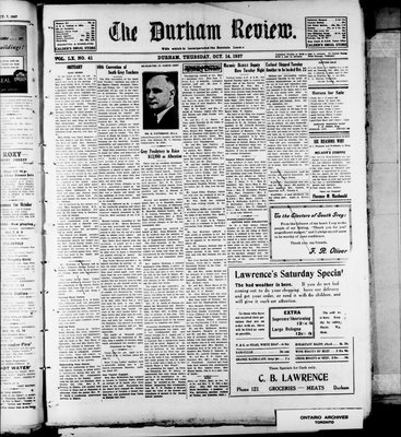 Durham Review (1897), 14 Oct 1937