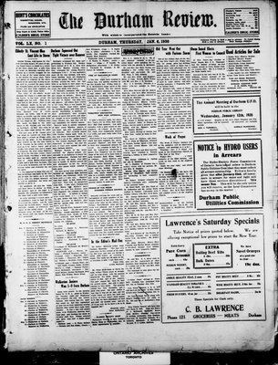 Durham Review (1897), 6 Jan 1938