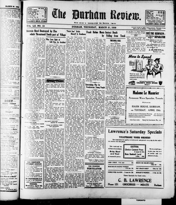 Durham Review (1897), 31 Mar 1938