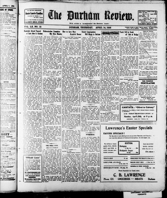 Durham Review (1897), 14 Apr 1938