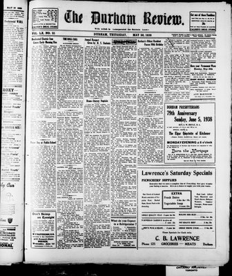 Durham Review (1897), 26 May 1938