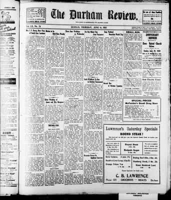 Durham Review (1897), 16 Jun 1938