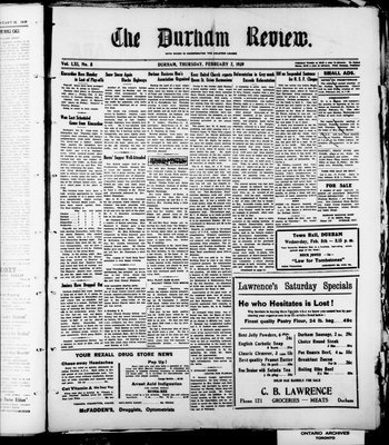 Durham Review (1897), 2 Feb 1939