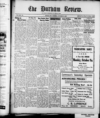 Durham Review (1897), 5 Oct 1939