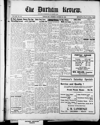 Durham Review (1897), 26 Oct 1939