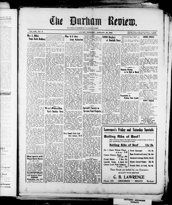 Durham Review (1897), 25 Jan 1940