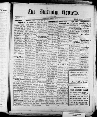 Durham Review (1897), 9 May 1940