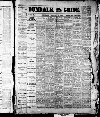 Dundalk Guide (1877), 9 Feb 1877