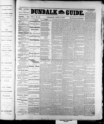 Dundalk Guide (1877), 19 Apr 1877