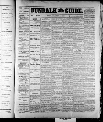 Dundalk Guide (1877), 14 Jun 1877