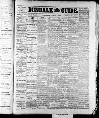 Dundalk Guide (1877), 2 Aug 1877