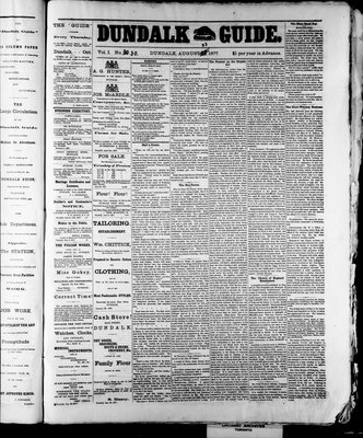 Dundalk Guide (1877), 23 Aug 1877