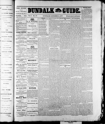 Dundalk Guide (1877), 11 Oct 1877