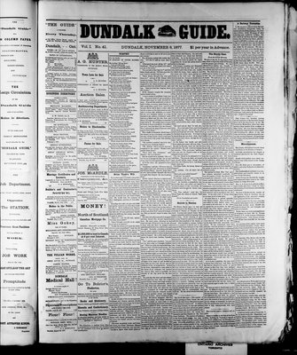 Dundalk Guide (1877), 8 Nov 1877