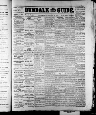 Dundalk Guide (1877), 22 Nov 1877