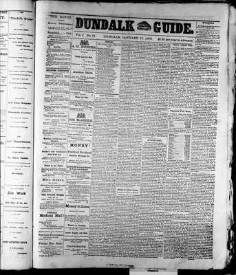 Dundalk Guide (1877), 17 Jan 1878